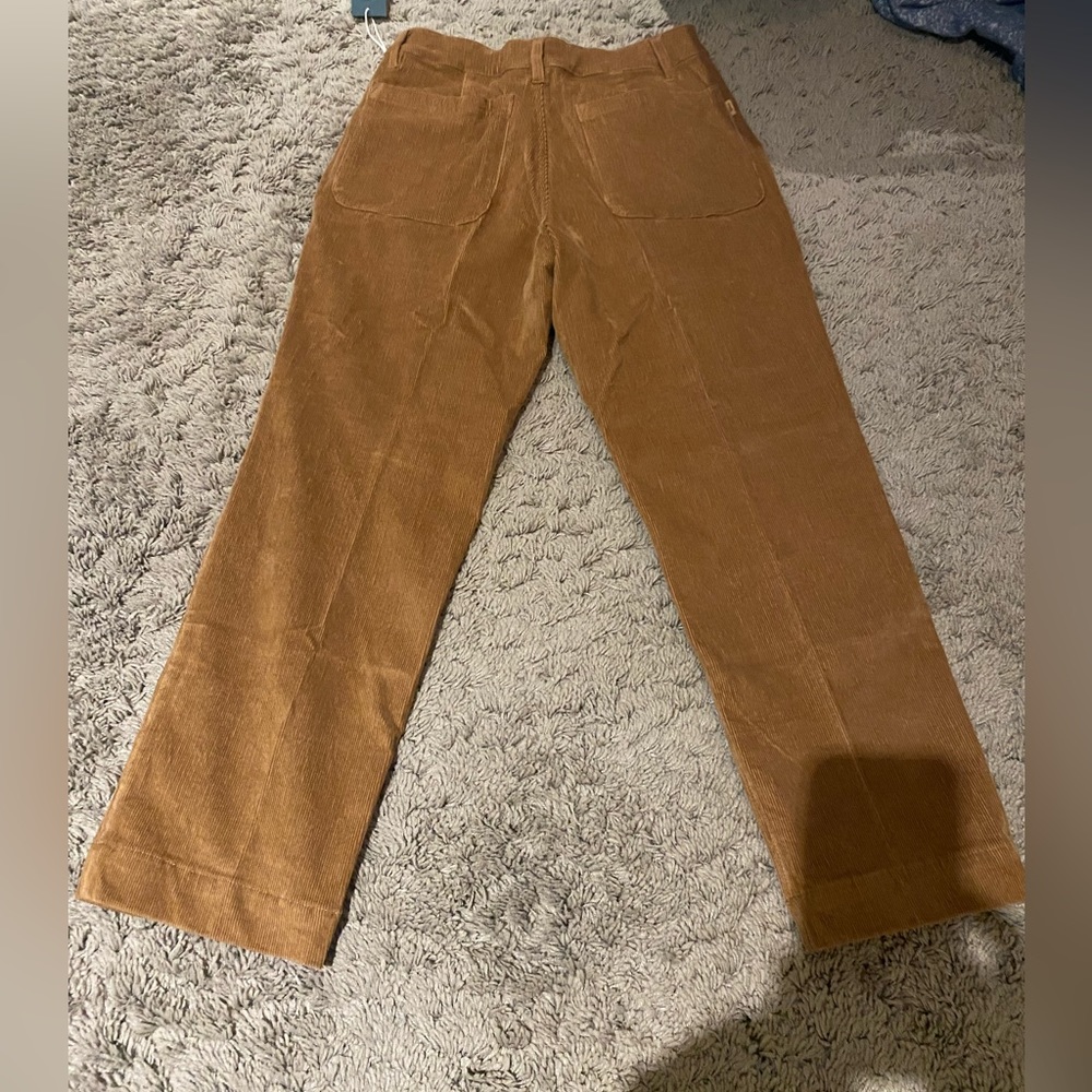 NWT, Tentree tan corduroy pants, size 8